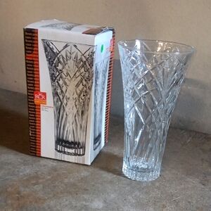 RCR 12" Crystal Vase "Orchidea" Collection